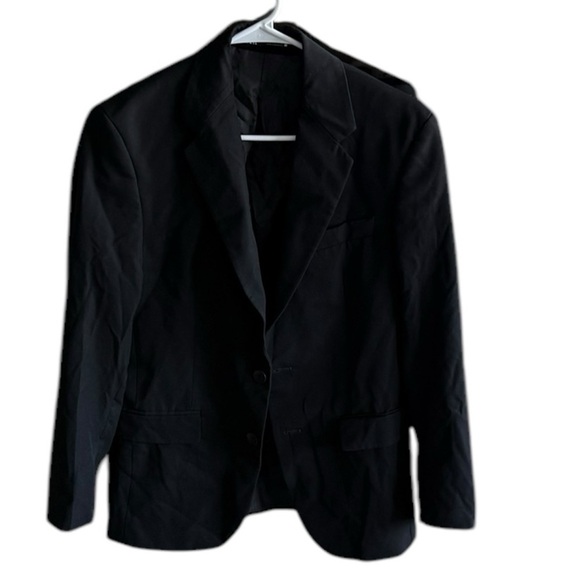 ZARA Black Two Buttons Closure Blazer Size Small - Picture 5 of 16